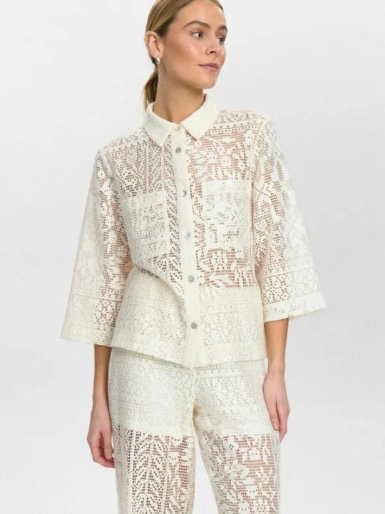Foto van product NÜMPH Blouse 'Wicki' offwhite