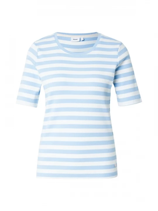 Foto van product NÜMPH Shirt 'MIXIE' lichtblauw / wit