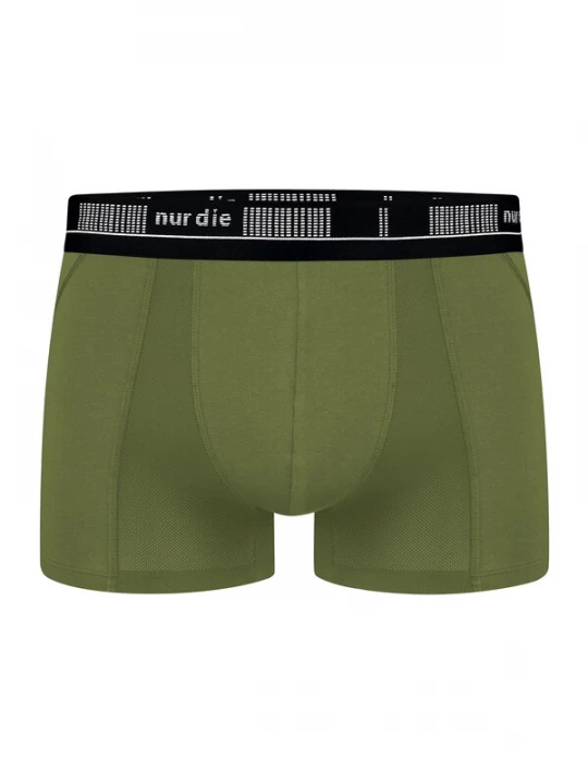 Foto van product Nur Die Boxershorts '3D-Flex Air' groen / zwart / wit