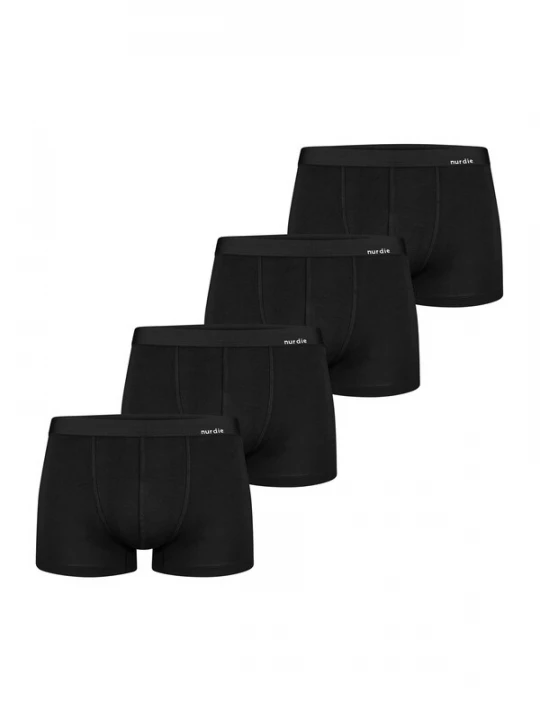 Foto van product Nur Die Boxershorts ' Boxer Bambus ' zwart