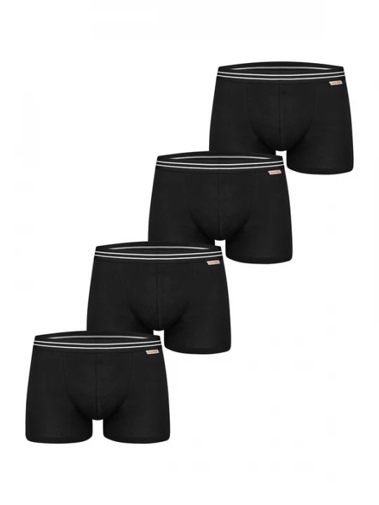 Foto van product Nur Die Boxershorts ' Cotton Stretch ' zwart