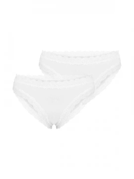 Foto van product Nur Die Slip ' Invisible Seamless Lace ' wit