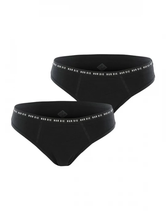Foto van product Nur Die Slip 'Alles Geregelt Slip Set Tag + Nacht' zwart / wit
