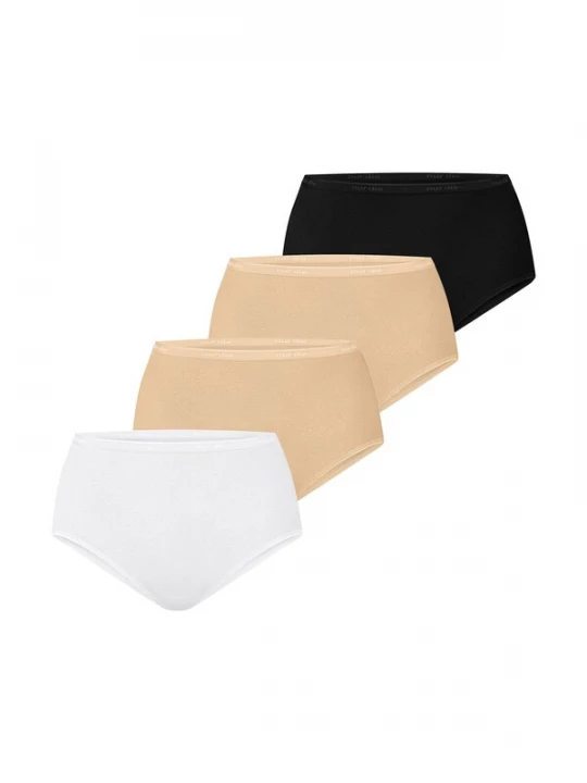 Foto van product Nur Die Slip ' Bio-Baumwolle ' nude / zwart / wit
