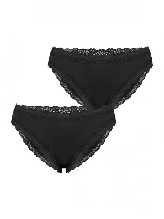 Foto van product Nur Die Slip ' Invisible Seamless Lace ' zwart