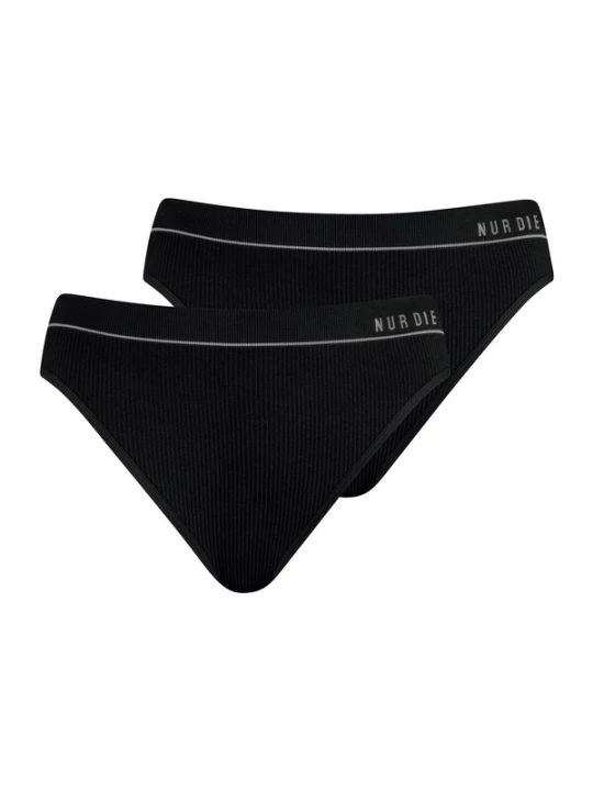 Foto van product Nur Die Slip 'Retro' zwart
