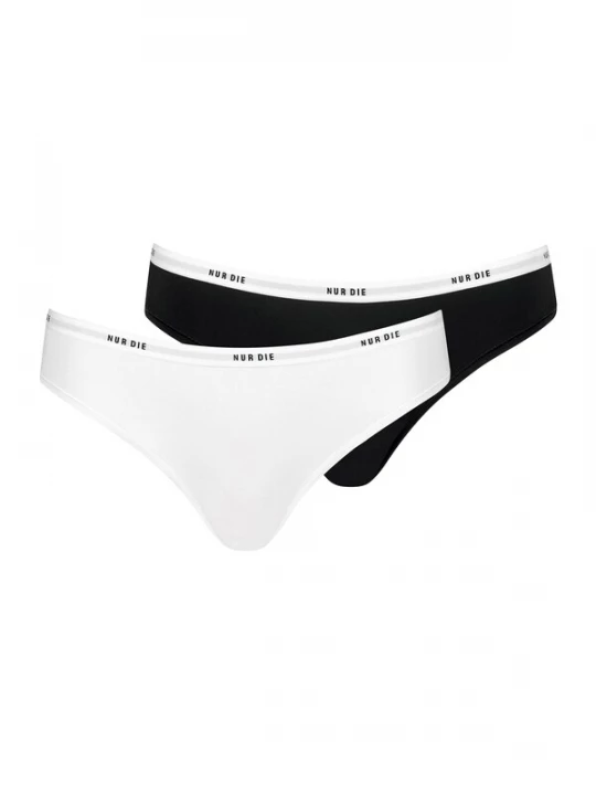 Foto van product Nur Die Slip zwart / wit