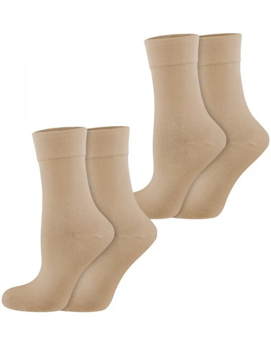 Foto van product Nur Die Sokken ' Komfortbund ' beige