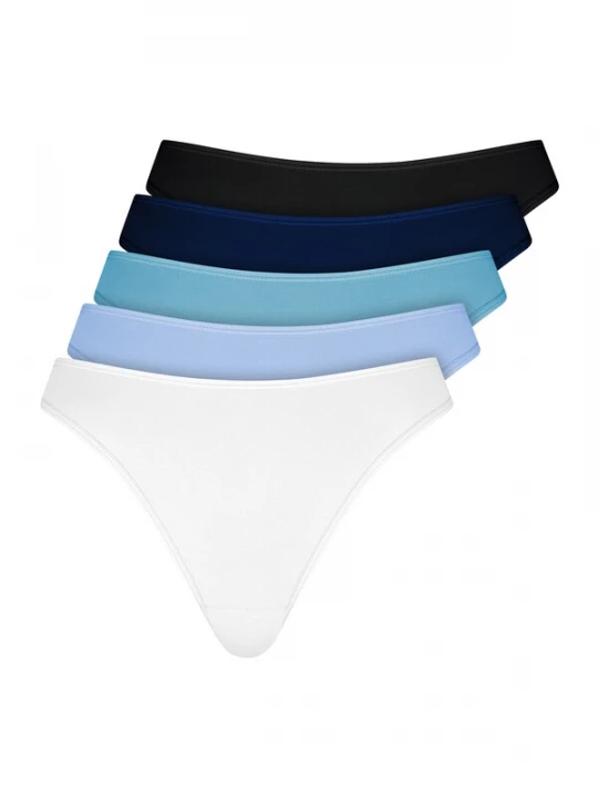 Foto van product Nur Die String ' Basic ' lichtblauw / donkerblauw / zwart / wit