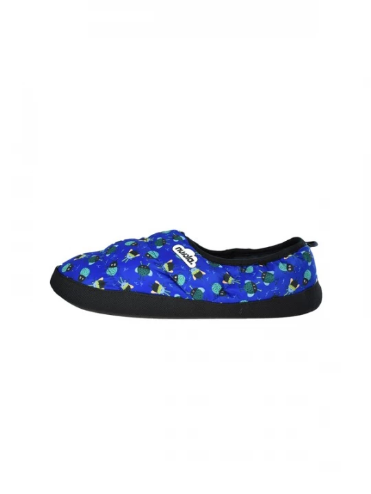 Foto van product Nuvola. Huisschoen 'Bugs' blauw