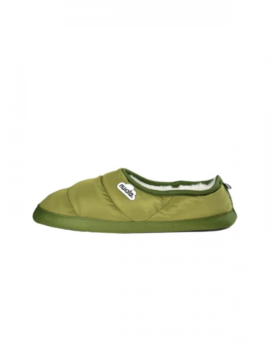Foto van product Nuvola. Huisschoenen 'Classic Chill' donkergroen