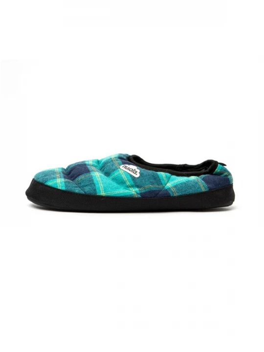 Foto van product Nuvola. Huisschoenen 'Classic Scotland' turquoise