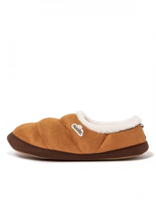 Foto van product Nuvola. Huisschoenen 'Classic Velvet' kastanjebruin