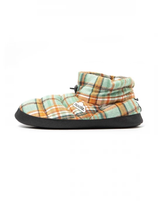 Foto van product Nuvola. Huisschoen 'Boot Home Scotland' groen