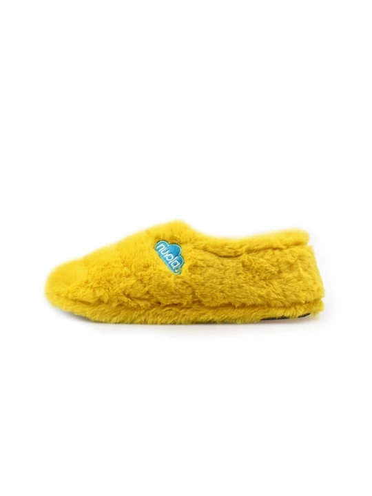 Foto van product Nuvola. Huisschoenen 'Classic Bee' mosterd