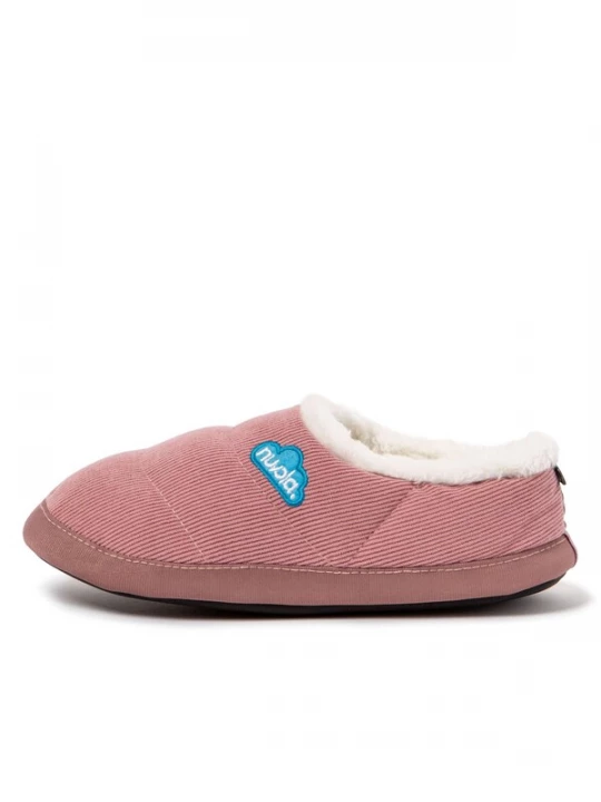 Foto van product Nuvola. Huisschoenen 'Classic Cordy' pastelroze