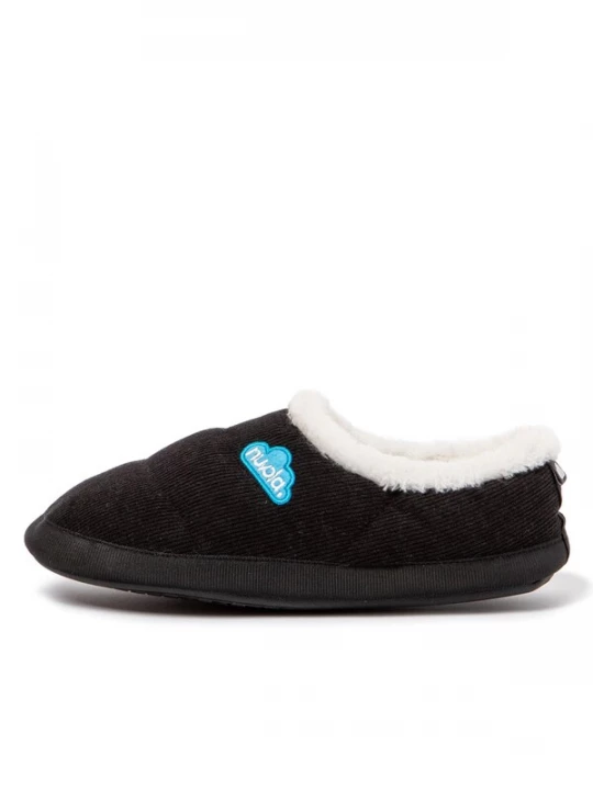 Foto van product Nuvola. Huisschoenen 'Classic Cordy' zwart