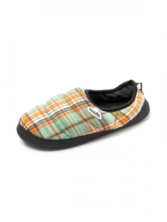 Foto van product Nuvola. Huisschoenen 'Classic Scotland' groen