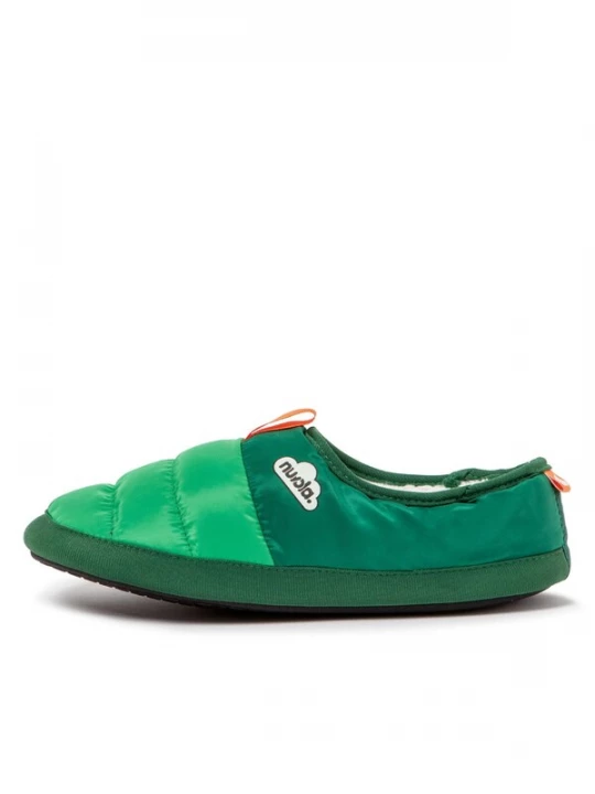 Foto van product Nuvola. Huisschoenen 'Classic Shades' donkergroen