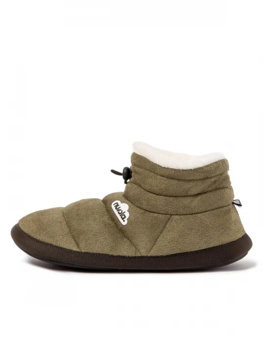 Foto van product Nuvola. Huisschoenen 'Home' donkergroen