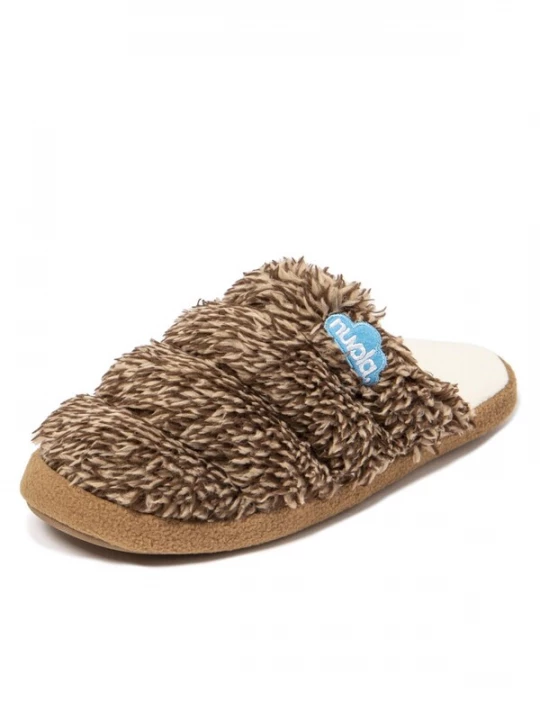 Foto van product Nuvola. Huisschoenen 'Zueco Cloud Polar' bruin