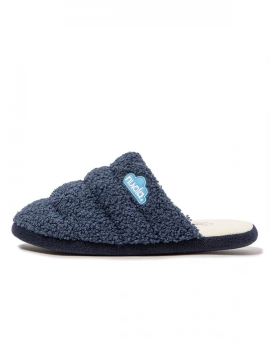 Foto van product Nuvola. Huisschoenen 'Zueco Sheep' donkerblauw