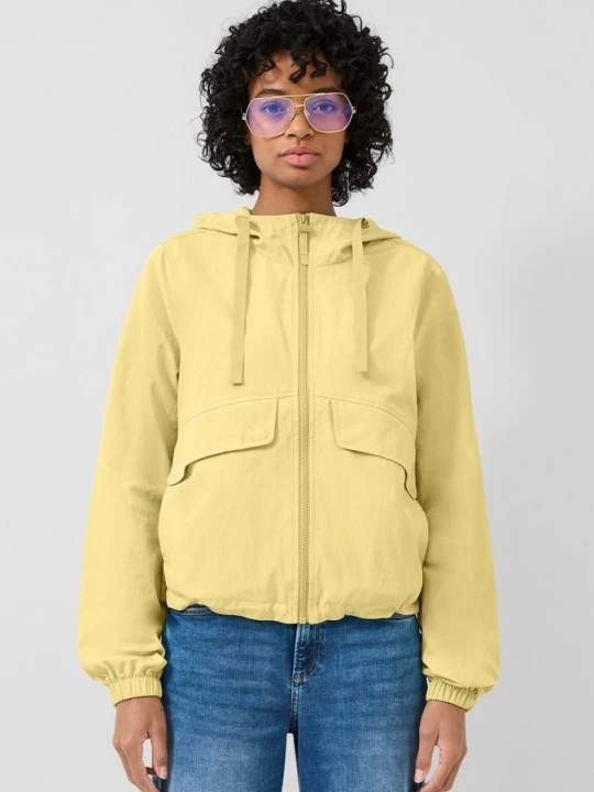 Foto van product Nylon jas QS geel