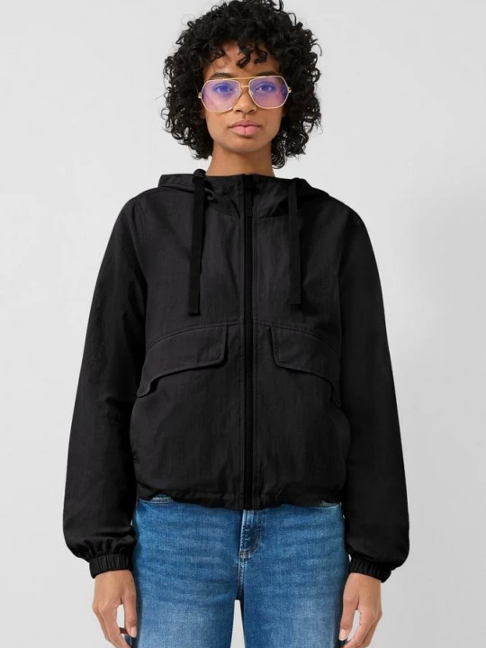 Foto van product Nylon jas QS zwart