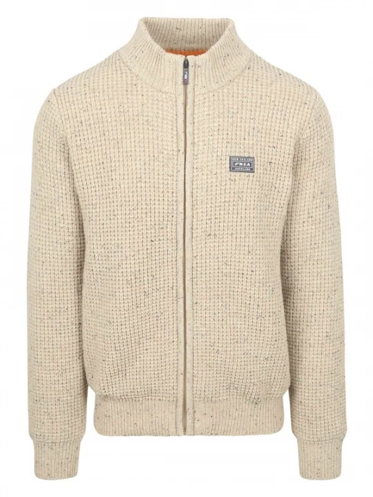 Foto van product NZA New Zealand Auckland Gebreid vest 'Dominick' beige