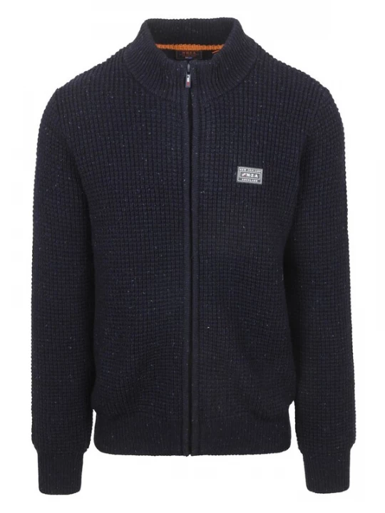 Foto van product NZA New Zealand Auckland Gebreid vest 'Dominick' navy