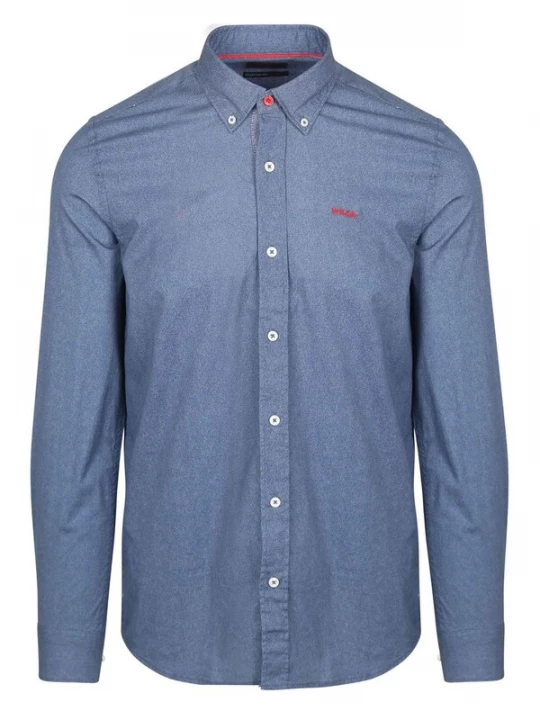 Foto van product NZA New Zealand Auckland Overhemd 'James Oban' blauw