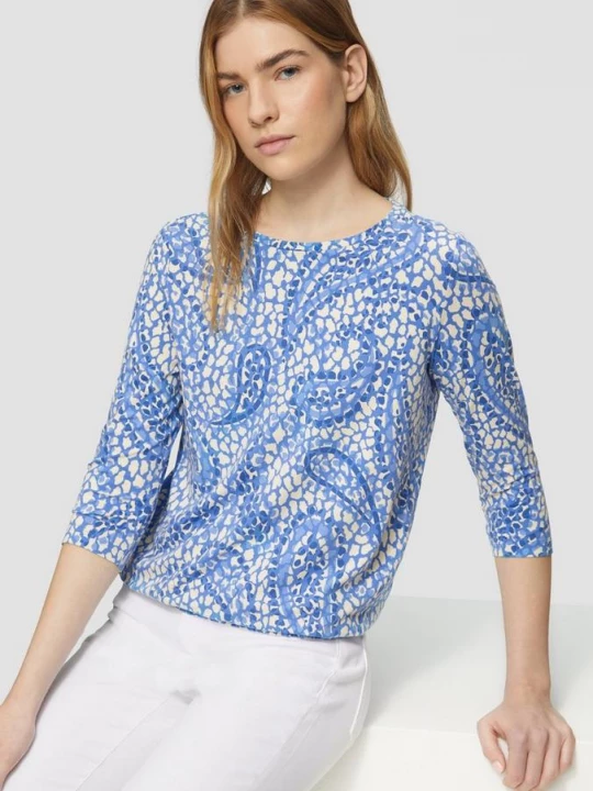 Foto van product O-vorm viscose stretch overhemd s.Oliver