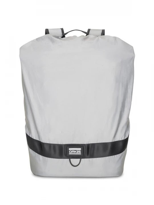 Foto van product OAK25 Accessoires voor tassen 'Rain Cover' grijs / zwart