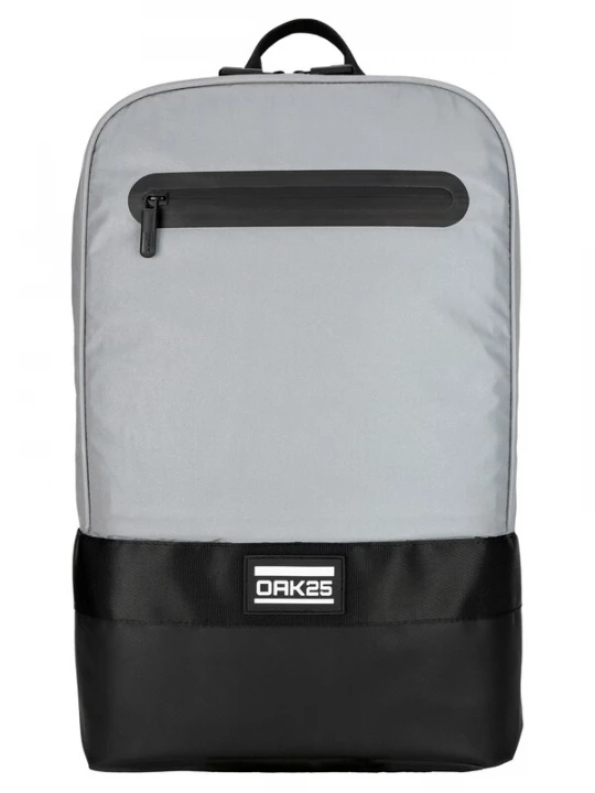 Foto van product OAK25 Rugzak 'Luminant' lichtgrijs / zwart