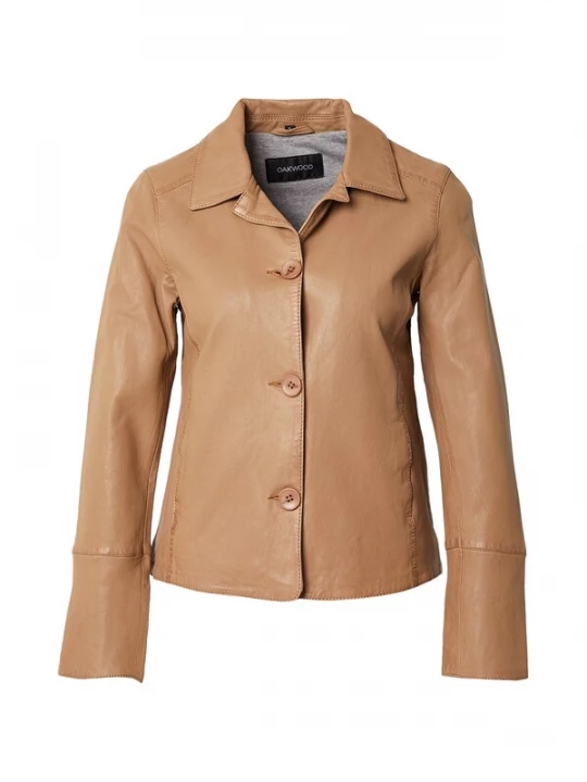 Foto van product OAKWOOD Tussenjas 'LEXIA' sepia