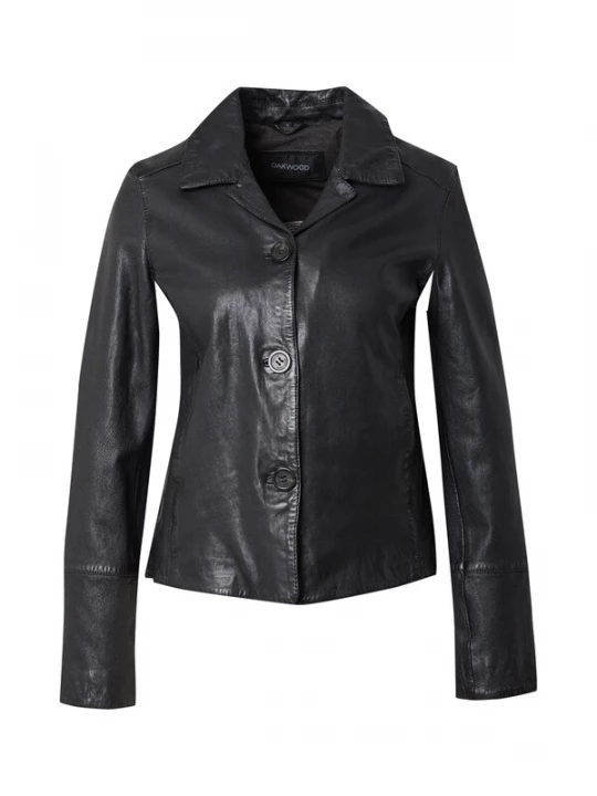 Foto van product OAKWOOD Tussenjas 'LEXIA' zwart