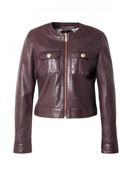 Foto van product OAKWOOD Tussenjas 'SUSAN' donkerbruin