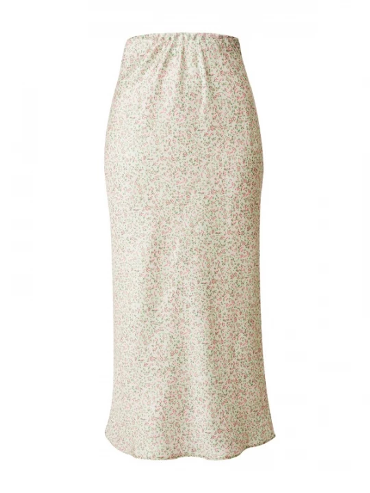Foto van product Oasis Rok groen / rosa / oudroze / offwhite