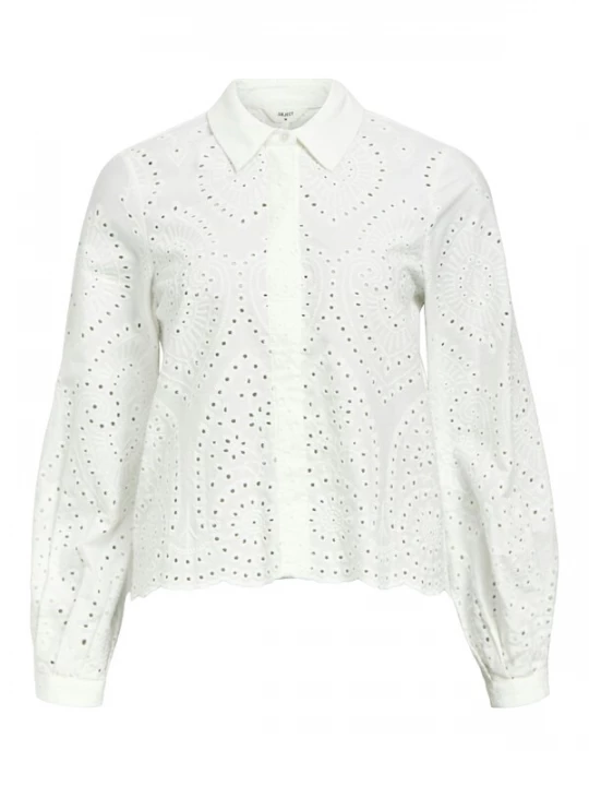 Foto van product OBJECT Blouse 'BITTEN' wit