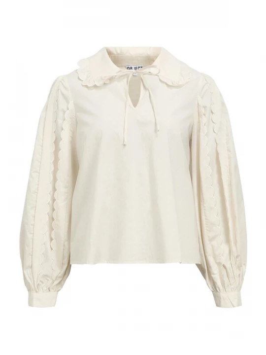Foto van product OBJECT Blouse 'OBJHOPE' wolwit