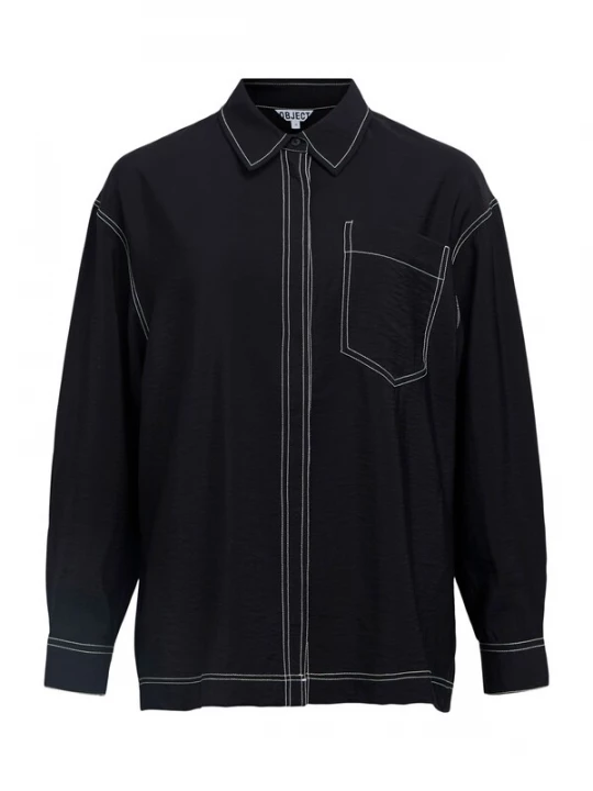 Foto van product OBJECT Blouse 'OBJJacira' zwart