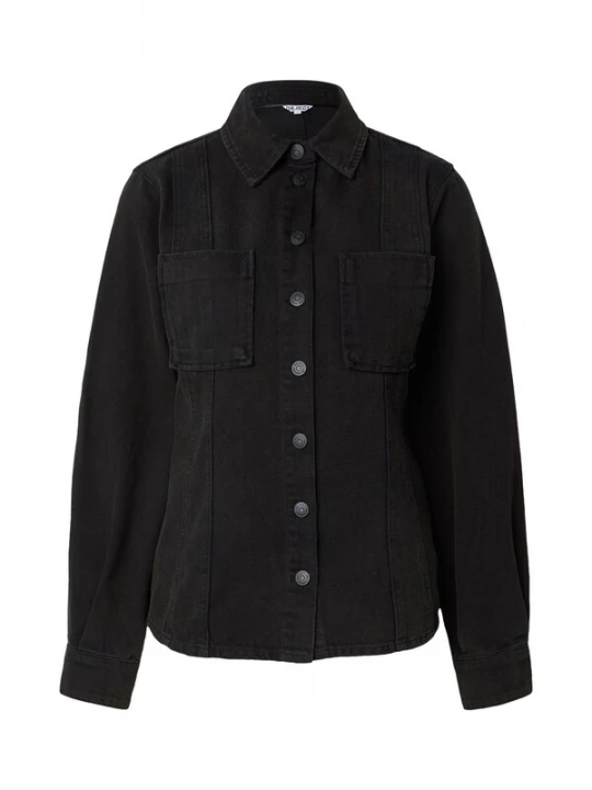Foto van product OBJECT Blouse 'OBJKamata' black denim