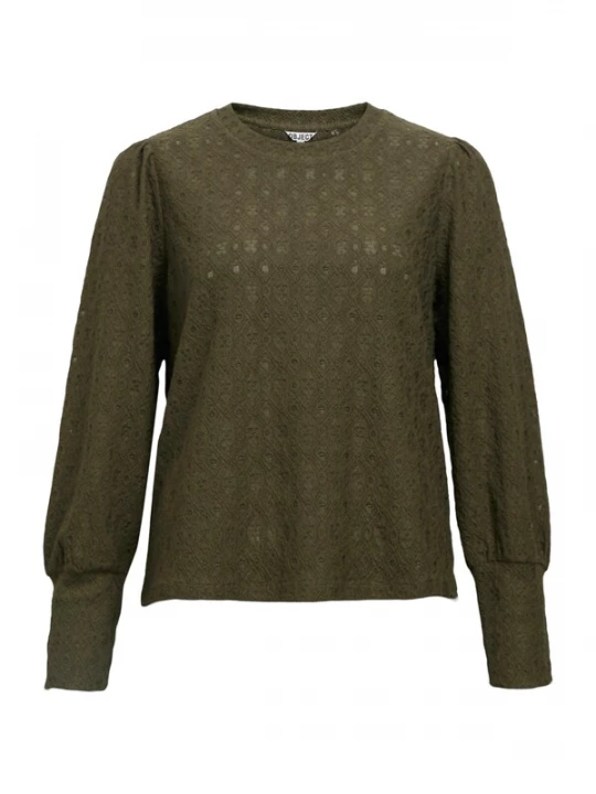 Foto van product OBJECT Blouse 'OBJLaila' olijfgroen