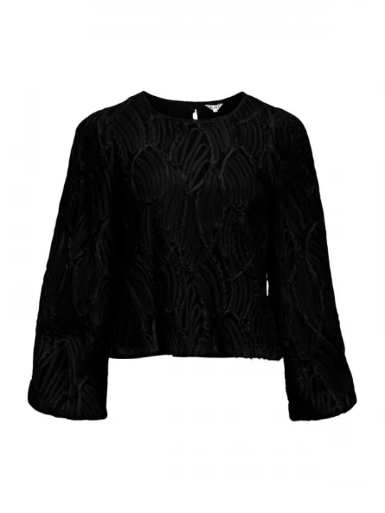 Foto van product OBJECT Blouse 'OBJLUCIE' zwart