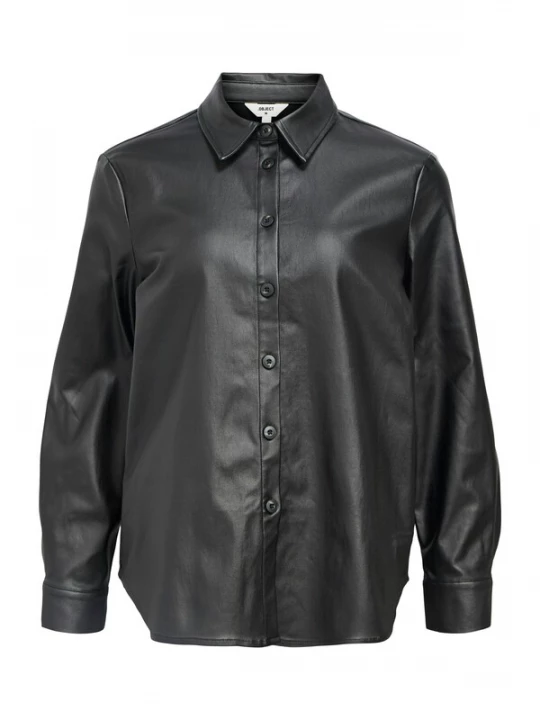 Foto van product OBJECT Blouse 'OBJMELBA' zwart