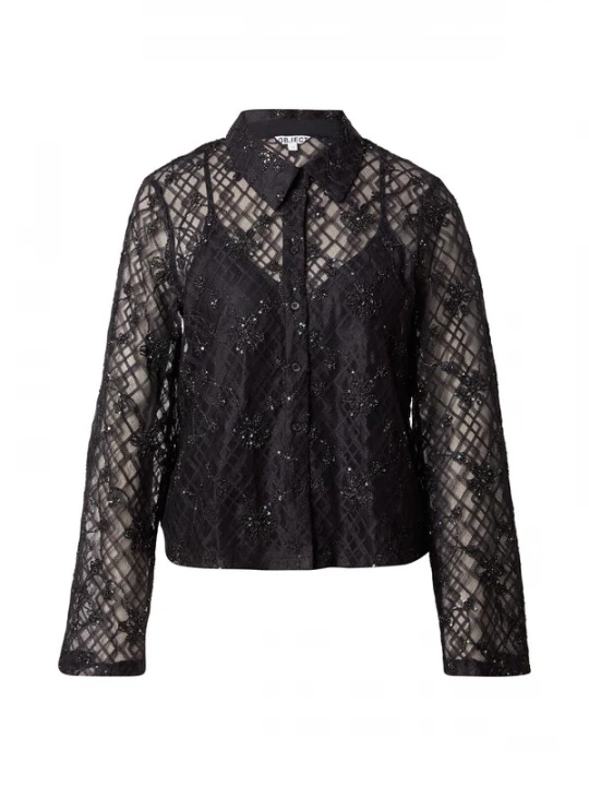 Foto van product OBJECT Blouse 'OBJMICA' zwart