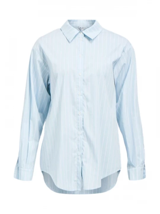 Foto van product OBJECT Blouse 'OBJTutta' lichtblauw / wit
