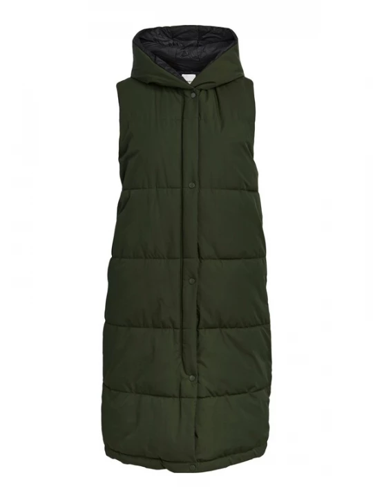Foto van product OBJECT Bodywarmer 'Aria' groen / donkergroen