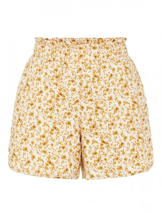 Foto van product OBJECT Broek 'Nelia' sand / oranje