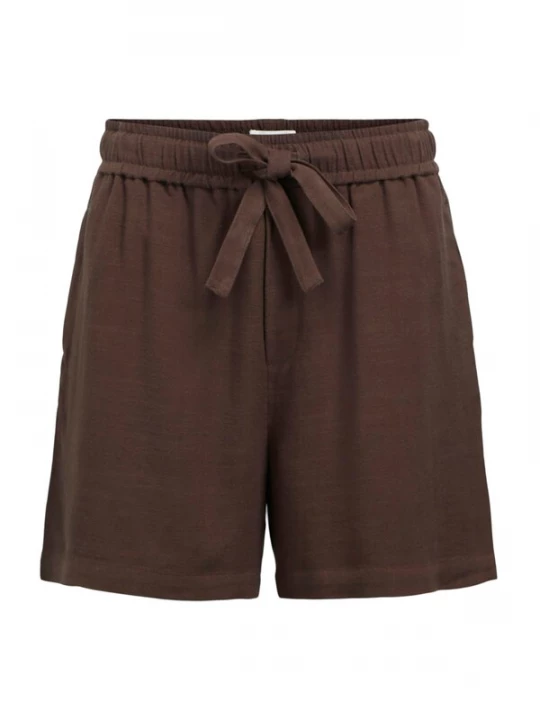 Foto van product OBJECT Broek 'OBJSANNE' donkerbruin
